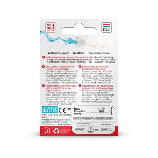 Alpine PluggiesCrianças Crianças 2 plugues