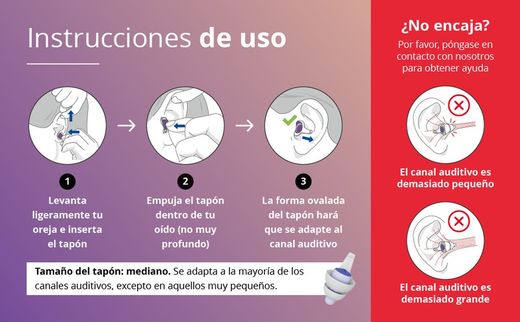 Alpine SleepDeep 2 Tapones Para Dormir M/L