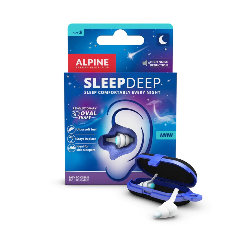 Alpine SleepDeep 2 Tapones Para Dormir Talla Mini (L) — Farmacia Núria Pau