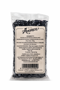 Amarelli Sobre Rombetti Regaliz Sabor Anís Bolsa de 100 g
