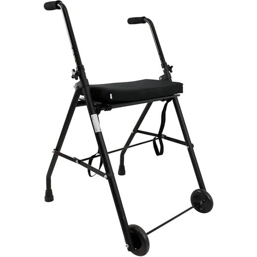 Kmina Walker 2 Wheels 2 Studs and Comfort Seat Black K10015/Grey K10016
