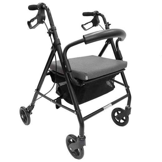 Kmina Rollator Walker 4 Roues Avec Frein À Main K10011 / K10012
