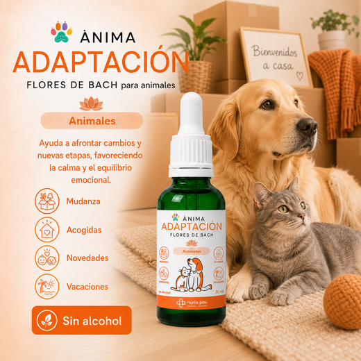 Anima Adaptation Bach Flowers for Animals 30 ml