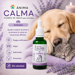 Ànima Calma Bach Flowers for Animals 30 ml