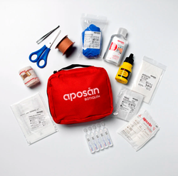 Aposan Basic First Aid Kit Toiletry Bag