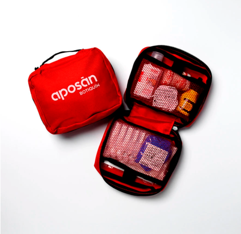 Aposan Basic First Aid Kit Toiletry Bag