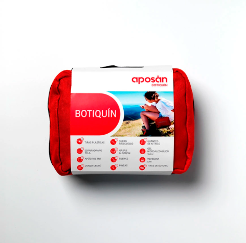 Aposan Basic First Aid Kit Toiletry Bag