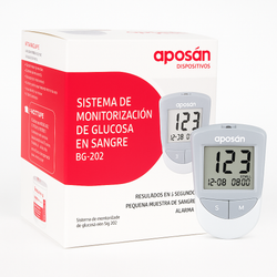 Aposan Dispositivos Glucómetro Medidor de Glucosa (DESCATALOGADO)