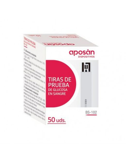 Aposan Dispositivos Tiras Reactivas Glucosa 50 Tiras