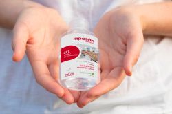 Gel hidroalcoólico para as mãos Aposán
