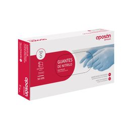 Aposan Guantes de Nitrilo 50 Unidades