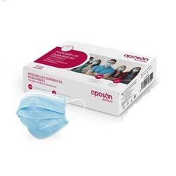 Aposan IIR Surgical Mask 3 Layers Blue 10 Units