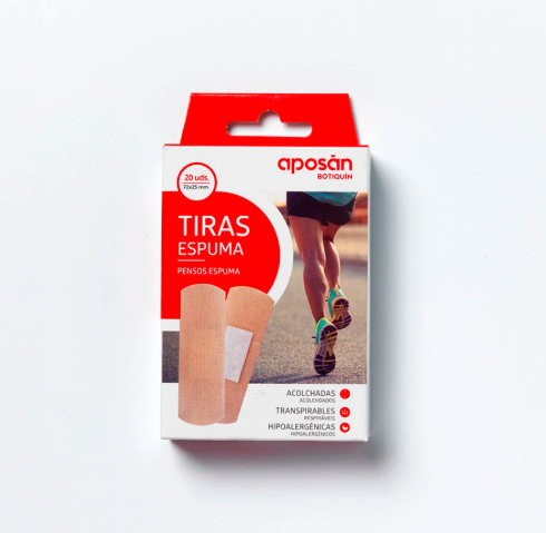 Aposan Tiras de Espuma 20 Uds