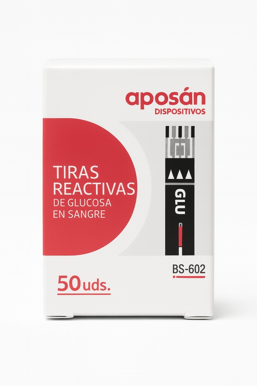 Aposán Dispositivos Tiras Reactivas de Glucosa en Sangre BS-602