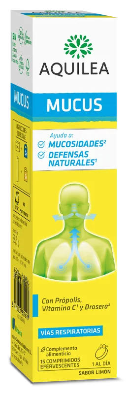 Aquilea Aquilea Mucus 15 Comprimidos Efervescentes