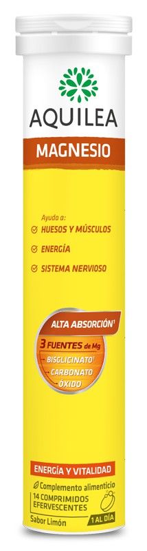 Aquilea Magnésium Énergie et Vitalité 14 Comprimés Effervescents