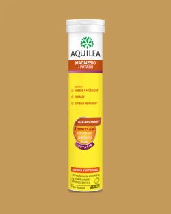 Aquilea Magnesio + Potasio Energia y Vitalidad 28 Comprimidos Efervescentes