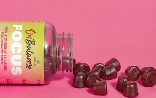 Aquilea OnBalance Focus 60 Gomas Sabor Cereja