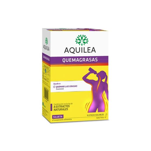 Aquilea Quemagrasas 15 Sticks Solubles Sabor Fresa