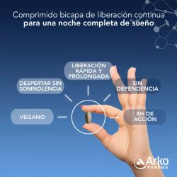 Arkopharma Arkosueño Forte 8H 30 comprimidos