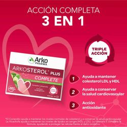 Arkosterol Plus Complete 30 Comrpimidos