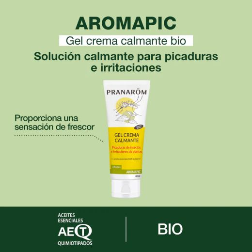 Pranarôm Aromapic Gel-Crema Calmante Picaduras BIO 40 ml