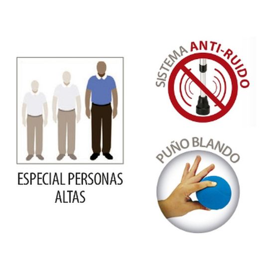 Ayudas Dinamicas Muleta de Aluminio EXTRA LARGA AD101XL 1 Unidad