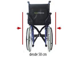 Cadeira de rodas super estreita Dynamic Aids TRENTO PL20