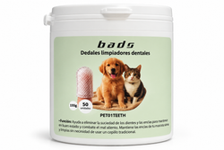 Bads Dedales Limpiadores Dentales para Perros y Gatos 50 Unidades