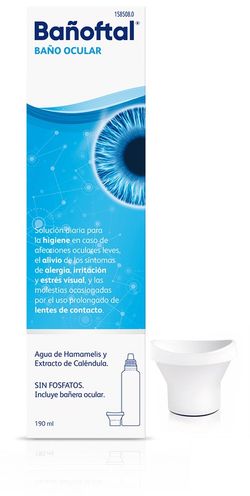 Bain pour les yeux Bañoftal 200 ml