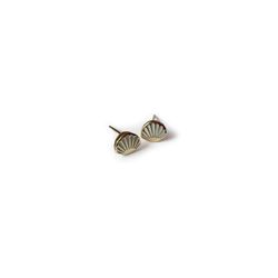 BC Labs Pendientes Hipoalergenicos Shell Ariel