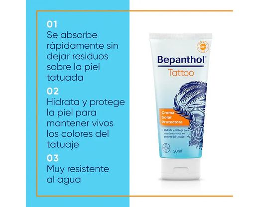 Bepanthol Tattoo Crema Solar Protectora 50 ml
