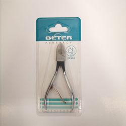 Alicate Cortador de Unhas Profissional Beter Cromado 10,3cm
