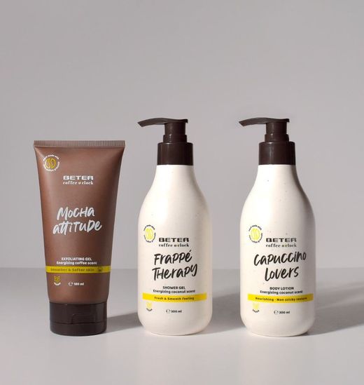 Coffret cadeau Beter Coffee o'clock Morning Boost Body Kit 3 produits 14091