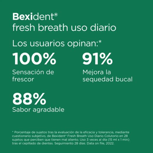 Bexident Fresh Breath Colutorio con CPC+Cymenol 500 ml