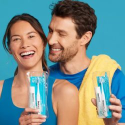 Kit de voyage pour chewing-gums Bexident Smile & Go