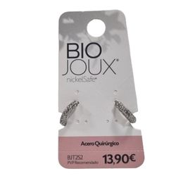 Bijoux Boucles d'Oreilles Hypologéniques BJT252 Créoles Ambary spikes 14mm