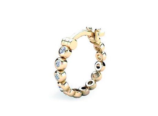 Bijoux Pendientes Hipolagenicos BJT238 Arco Anna 15mm