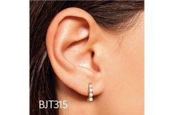 Biojoux Hypoallergenic Earrings BJT315 Dolores Pearls 18mm