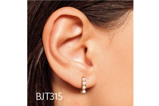 Biojoux Hypoallergenic Earrings BJT315 Dolores Pearls 18mm