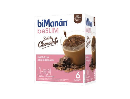 Bimanan BeSlim Batido Sabor Chocolate 6 U