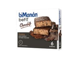 Bimanan Befit Barras De Proteína Sabor Chocolate 6 U
