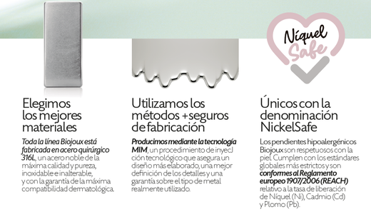 Biojoux Pendientes Hipoalergénicos BJT369 Sariel 30mm