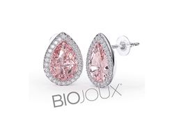 Biojoux Pendientes Hipolagenicos BJT301 Aile Rose 10x14mm