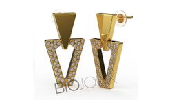 Biojoux Pendientes Hipolagenicos BJT328 Emily 23mm