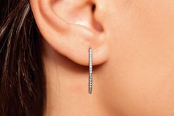 Biojoux Pendientes Hipolagenicos BJT368 Liora 25 mm