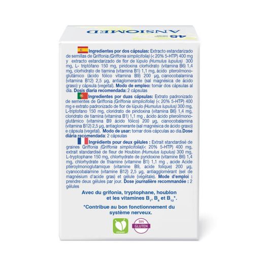 Bioserum Ansiomed 45 Cápsulas