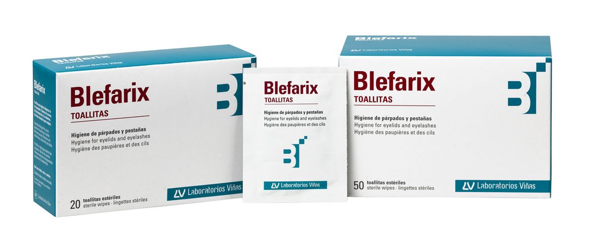 Blefarix Toallitas Oftalmicas 20 / 50 Toallitas 20 Toallitas