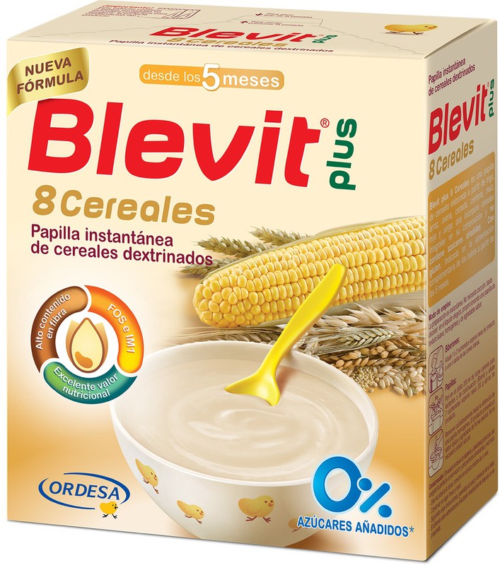 Blevit Plus 8 Cereales 600 g, Blevit