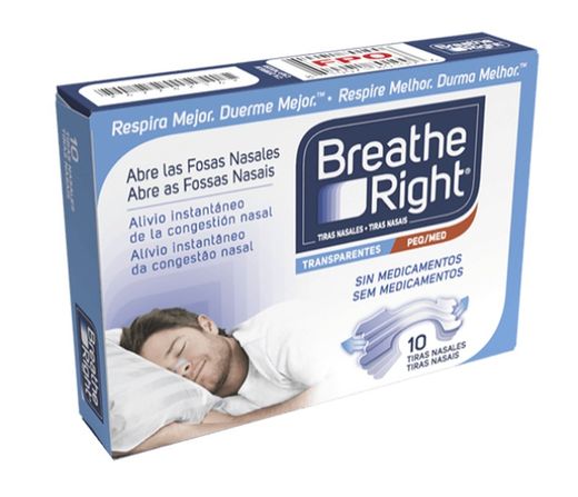 Breathe Right Clear Nasal Strips